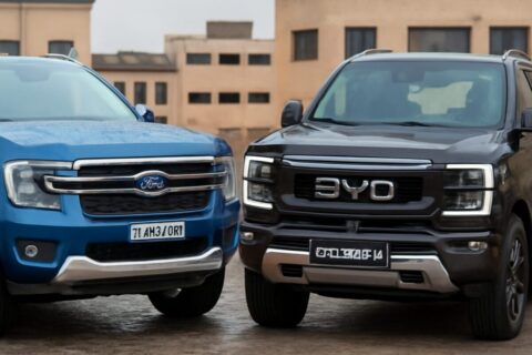 Duelo de Titãs: BYD Shark híbrida vs. Ford Ranger V6 Turbodiesel