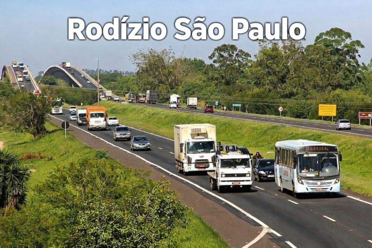 Veja como vai funcionar o rodízio em São Paulo nas festas de fim de ano