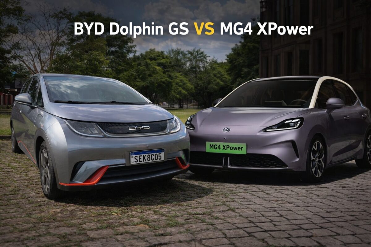 Briga de hatch elétrico: MG4 XPower x BYD Dolphin GS
