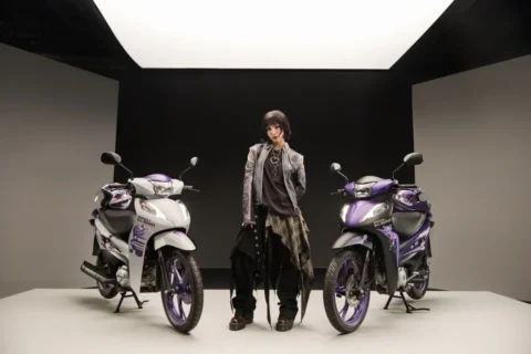 Honda apresenta motos conceito da Biz inspiradas na personagem Kuromi