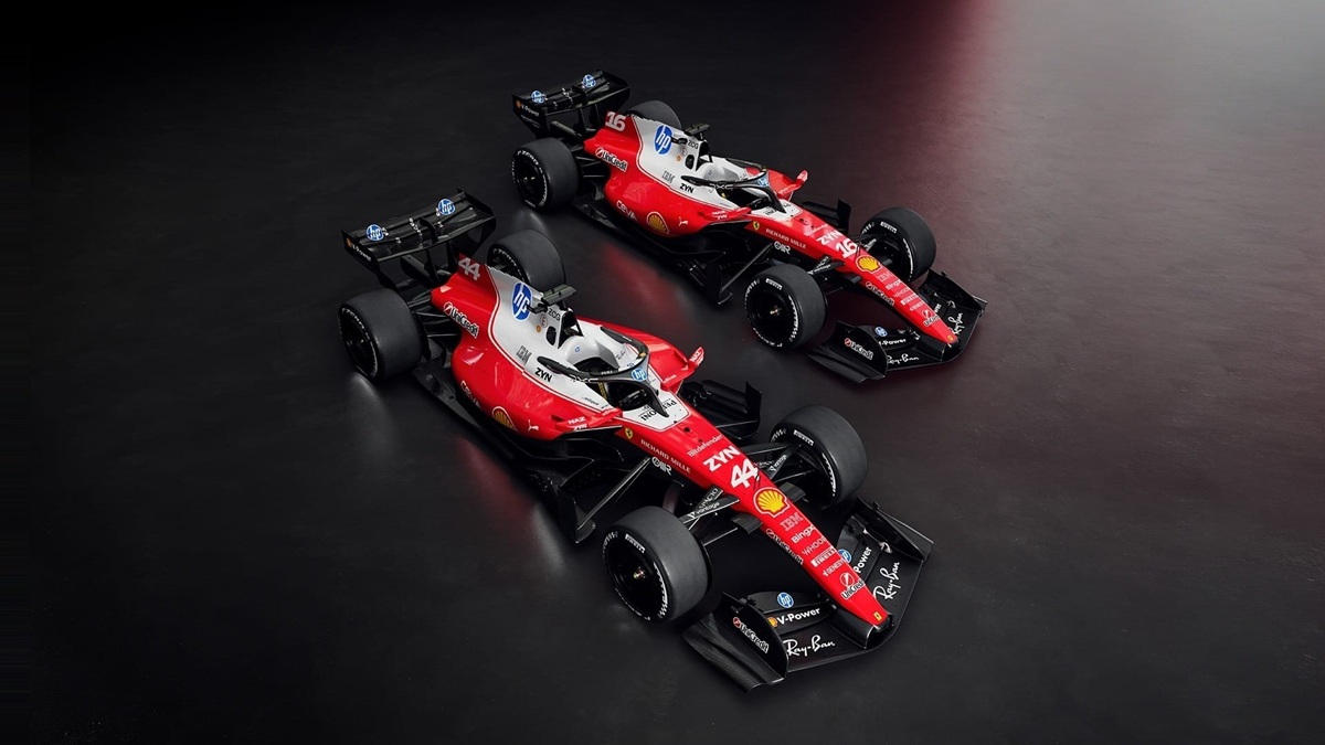 Fórmula 1: Ferrari revela nova pintura do carro para a temporada 2026
