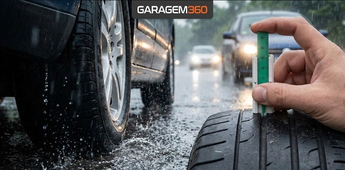 Vai viajar com chuva? Conheça “regra dos 3mm” que evita a aquaplanagem e salva vidas na estrada