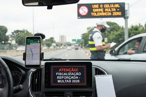 Multas de trânsito 2026: Conheça 5 infrações mais comuns e novos “alvos” da fiscalização