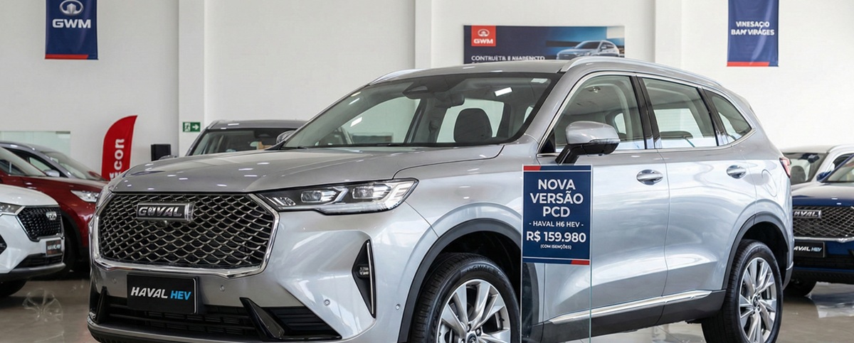 Haval H6 com R$ 40 mil de desconto? Nova versão PCD limitada a 800 unidades pode chegar por R$ 159.980