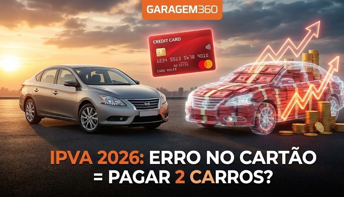 Erro comum no IPVA 2026 faz motoristas pagarem “dois carros” em juros; veja simulação