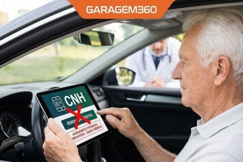 Mudança na CNH: Motoristas acima de 70 anos perdem benefício da renovação digital; entenda novas regras