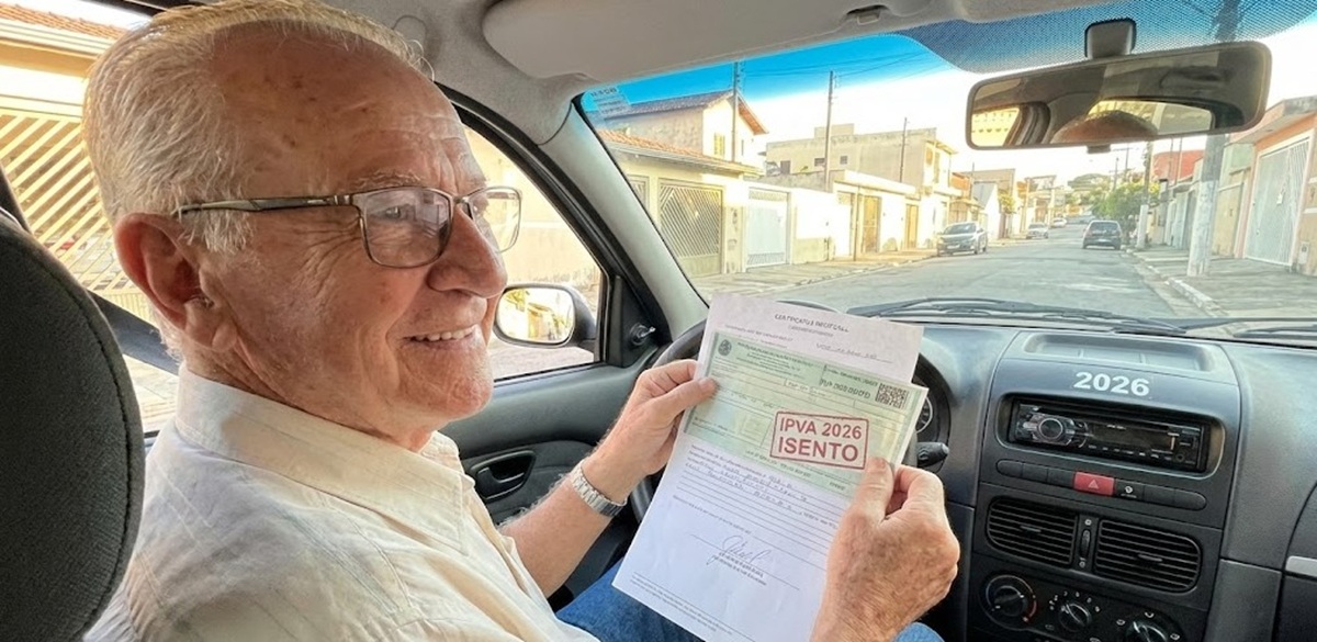 isenção do IPVA para pessoas com mais de 60 anos Isenção de IPVA idosos 2026