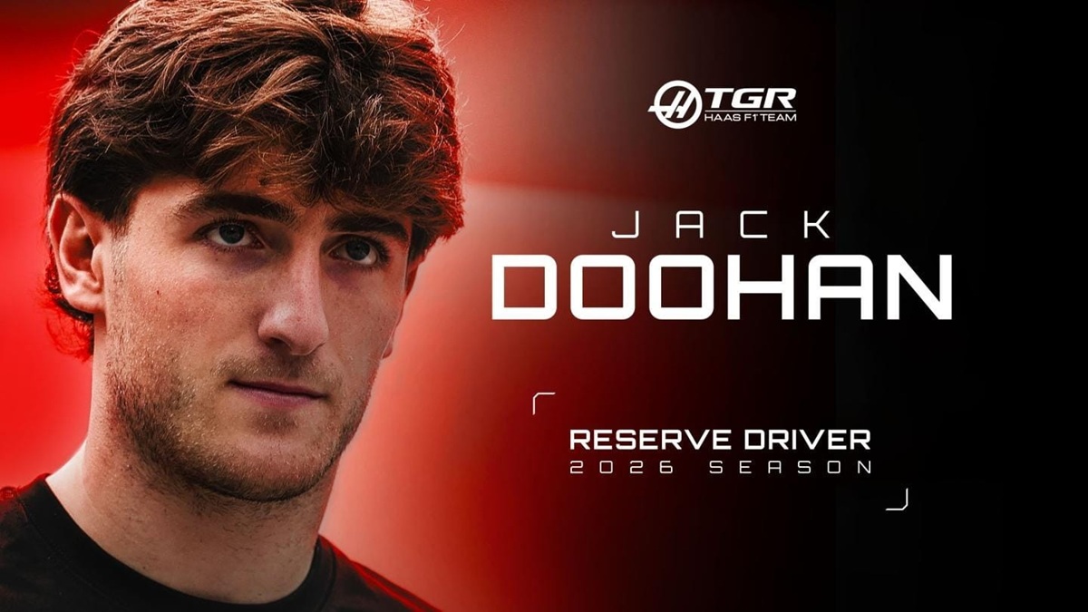F1 2026: Jack Doohan foge da “geladeira” e fecha com a Haas para nova temporada