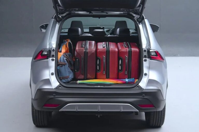 Porta-malas do Yaris Cross XR