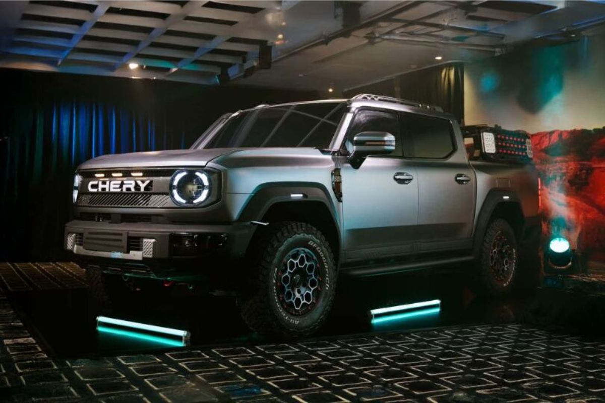 Chery picape nova híbrida plug in