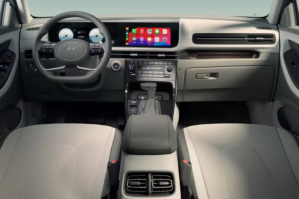 Interior do Hyundai Creta