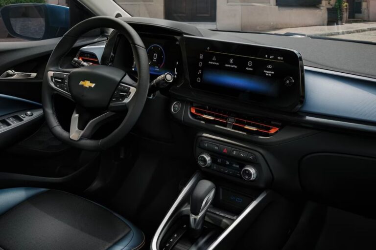 Interior do Chevrolet Onix