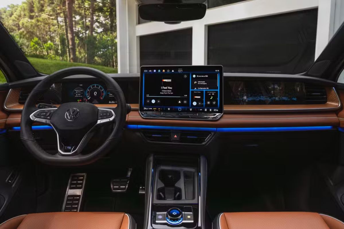 Interior do novo Volkswagen Tiguan
