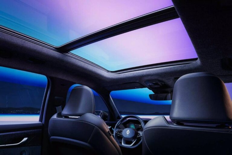Interior do Renault Koleos
