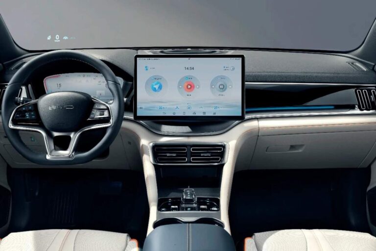 Interior do BYD Song Plus