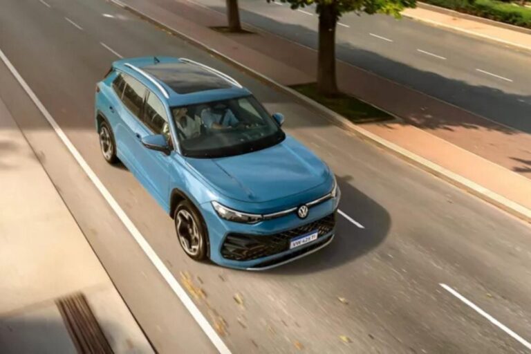 Volkswagen Tiguan visto de cima