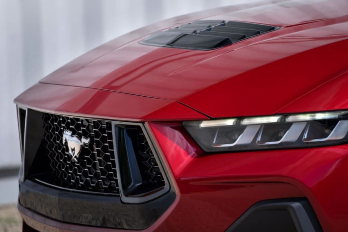 Close Up do Ford Mustang