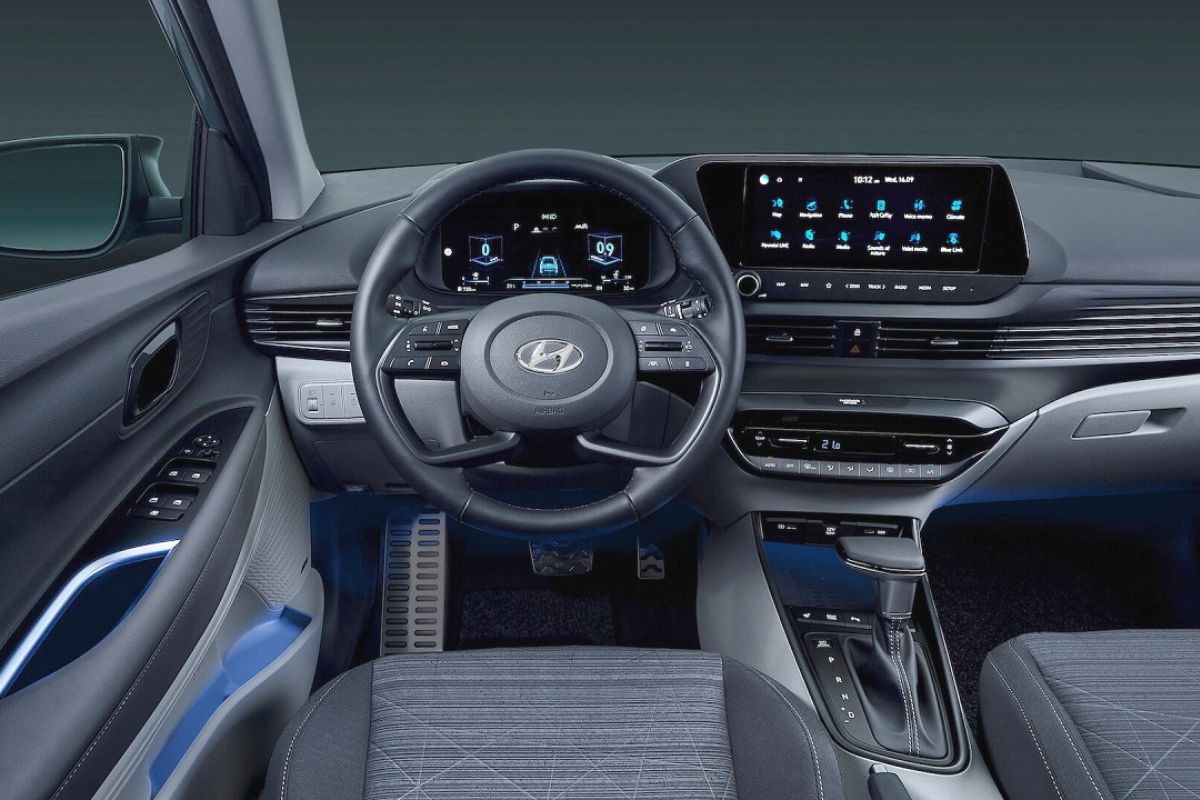 Interior do Hyundai Bayon
