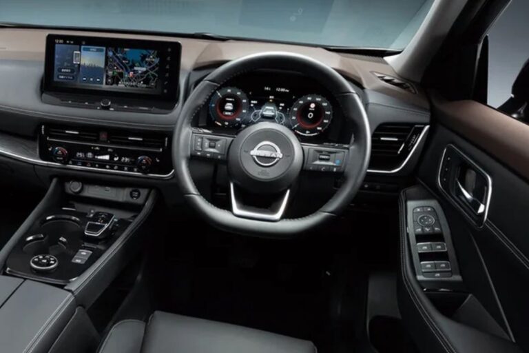 Interior do Nissan X-Trail