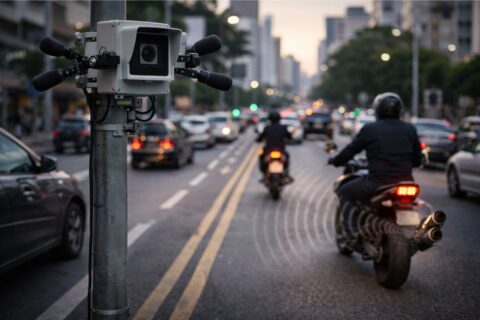 Radar estreia nova fiscalização e pega motoristas distraídos nas ruas