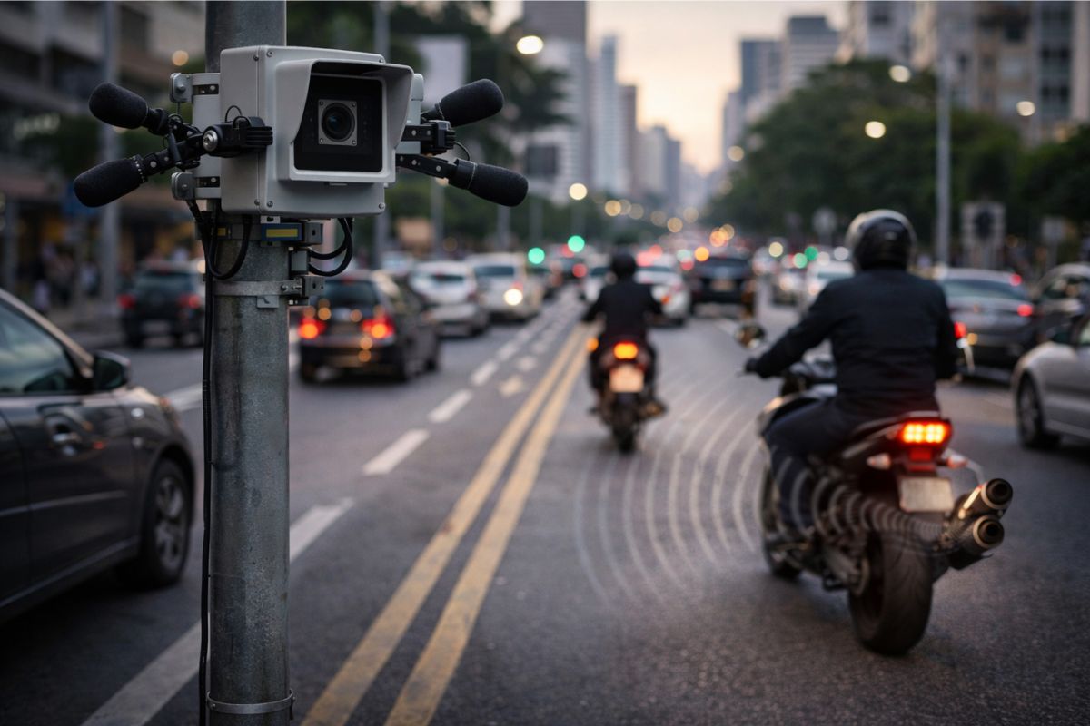 Radar estreia nova fiscalização e pega motoristas distraídos nas ruas