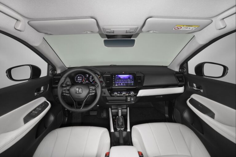 Interior do Honda City Sedan