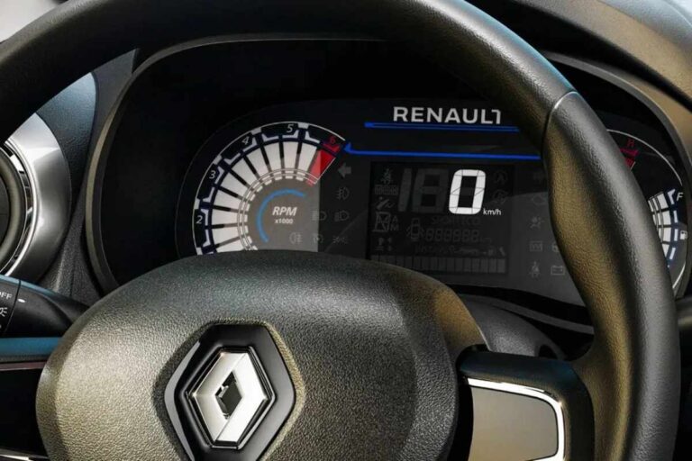 Interior do Renault Kwid