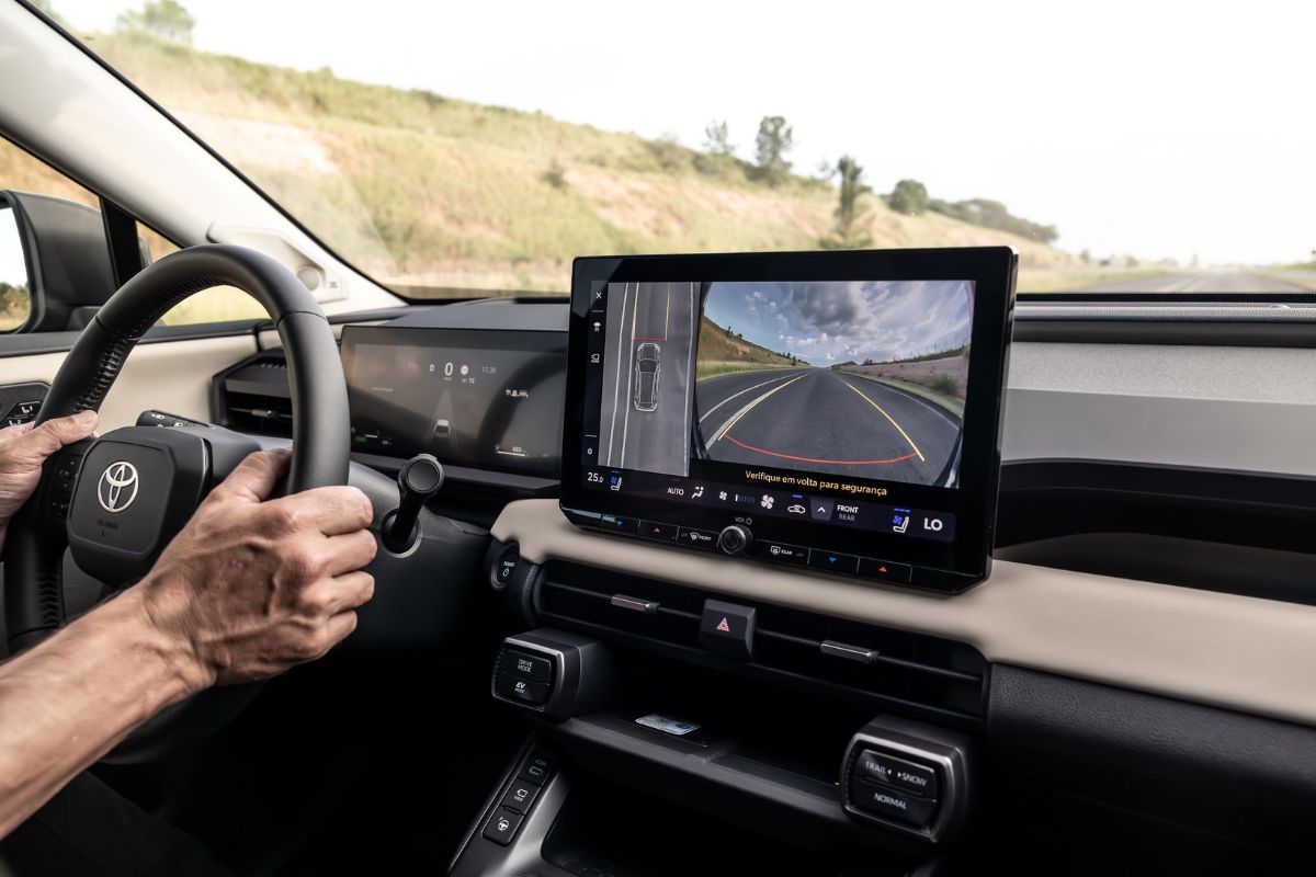 Interior do Toyota RAV 4