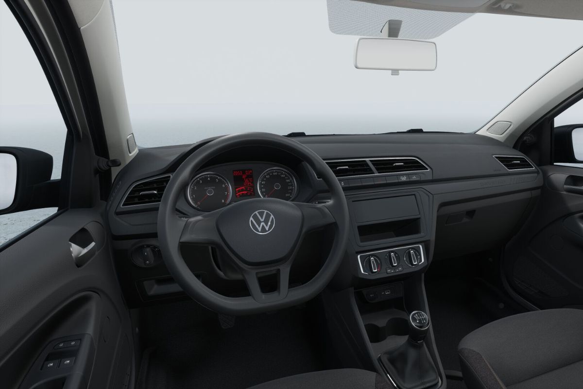 Interior do Volkswagen Saveiro
