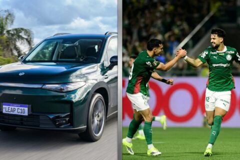 Leapmotor no Palmeiras: conheça os carros da montadora chinesa