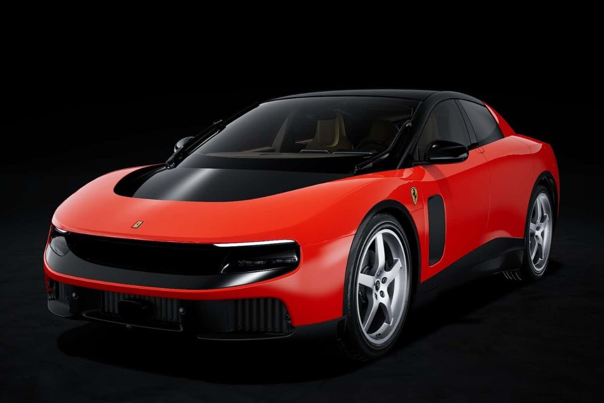 Ferrari encara Mercedes com elétrico de R$ 3 milhões, mas viraliza como o “mais feio da marca”