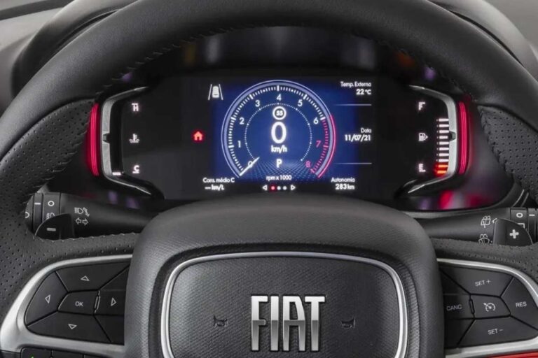 Painel do Fiat Pulse