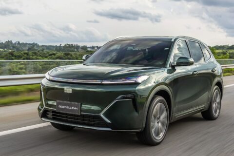 Geely EX5 EM-i vai a R$ 136.926 para taxista e abre R$ 37.864 sobre o preço para motorista de app