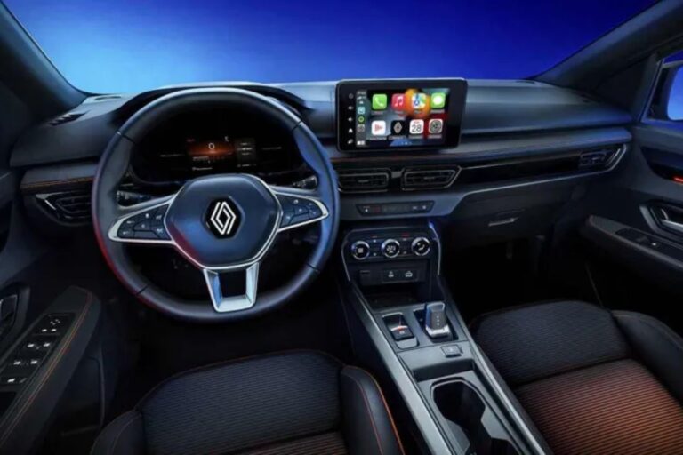 Interior do Renault Kardian