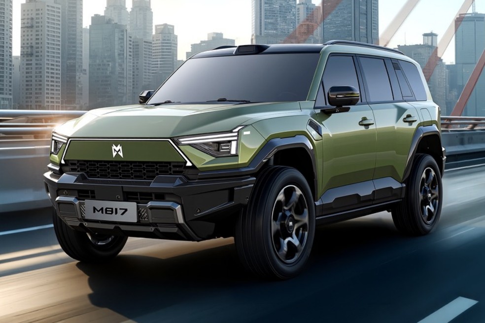 M-Hero 817 tem jeitão de SUV militar — Foto: Divulgação
