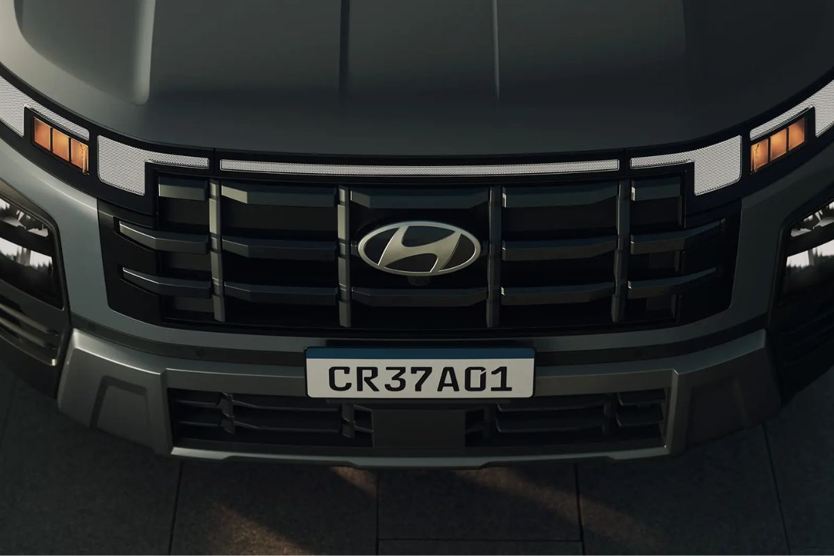 Grade frontal do Hyundai Creta