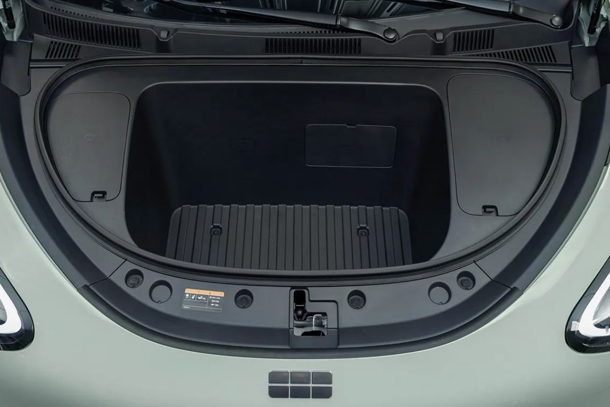Porta-malas do Geely EX2 - Foto: divulgação