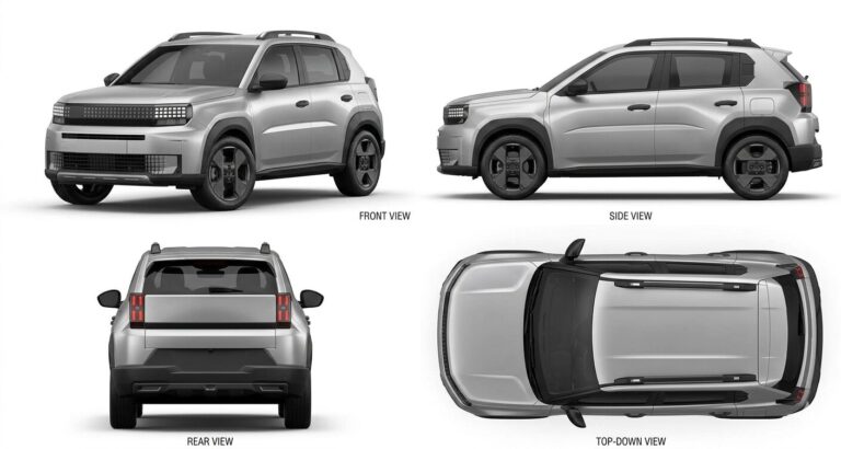 Novo Fiat Argo 2027 tamanho