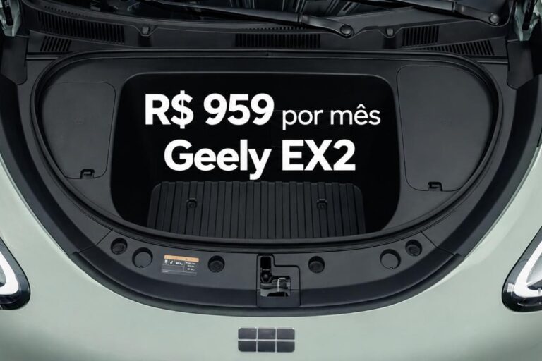 Geely EX2 - Imagem gerada por IA