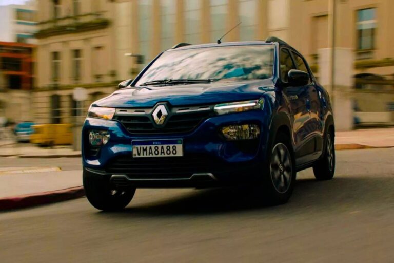 Renault Kwid faz muito sucesso em Curitiba.