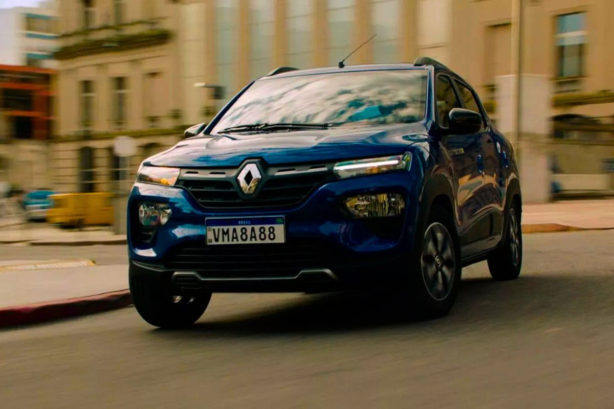 Renault Kwid faz muito sucesso em Curitiba.