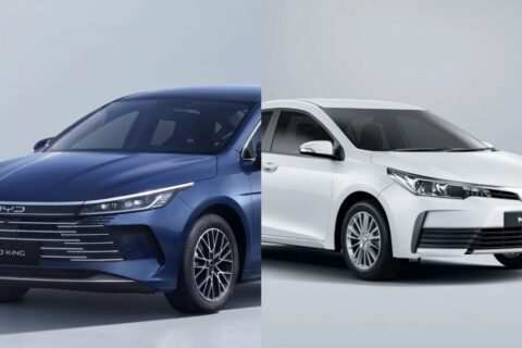 BYD King cresce 67% e fica a 61 carros de tirar do Corolla a liderança dos sedãs médios