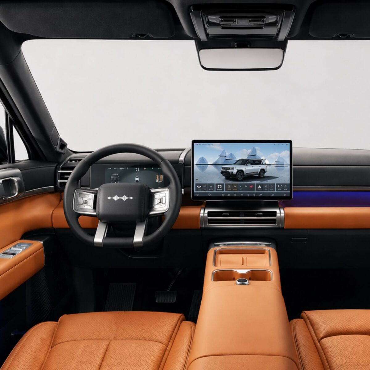 BYD Tai chega com visual incrível e maior que BMW X7.