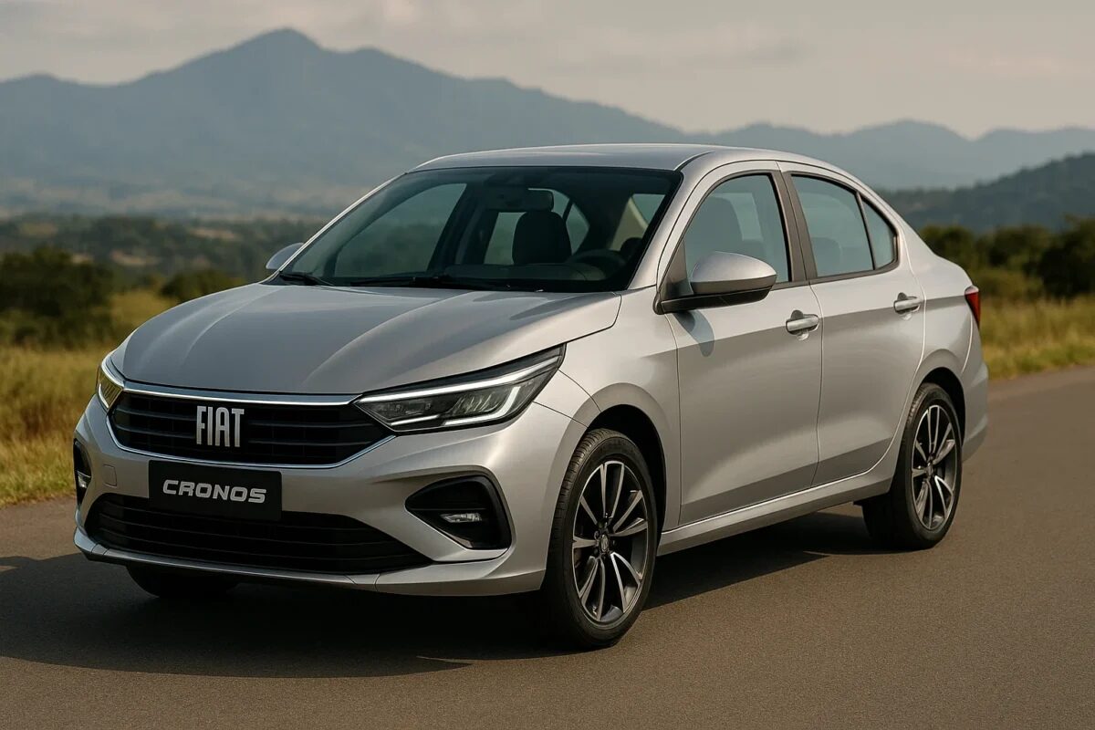 Fiat Cronos automático sofreu ajuste no preço e chama atenção do consumidor.