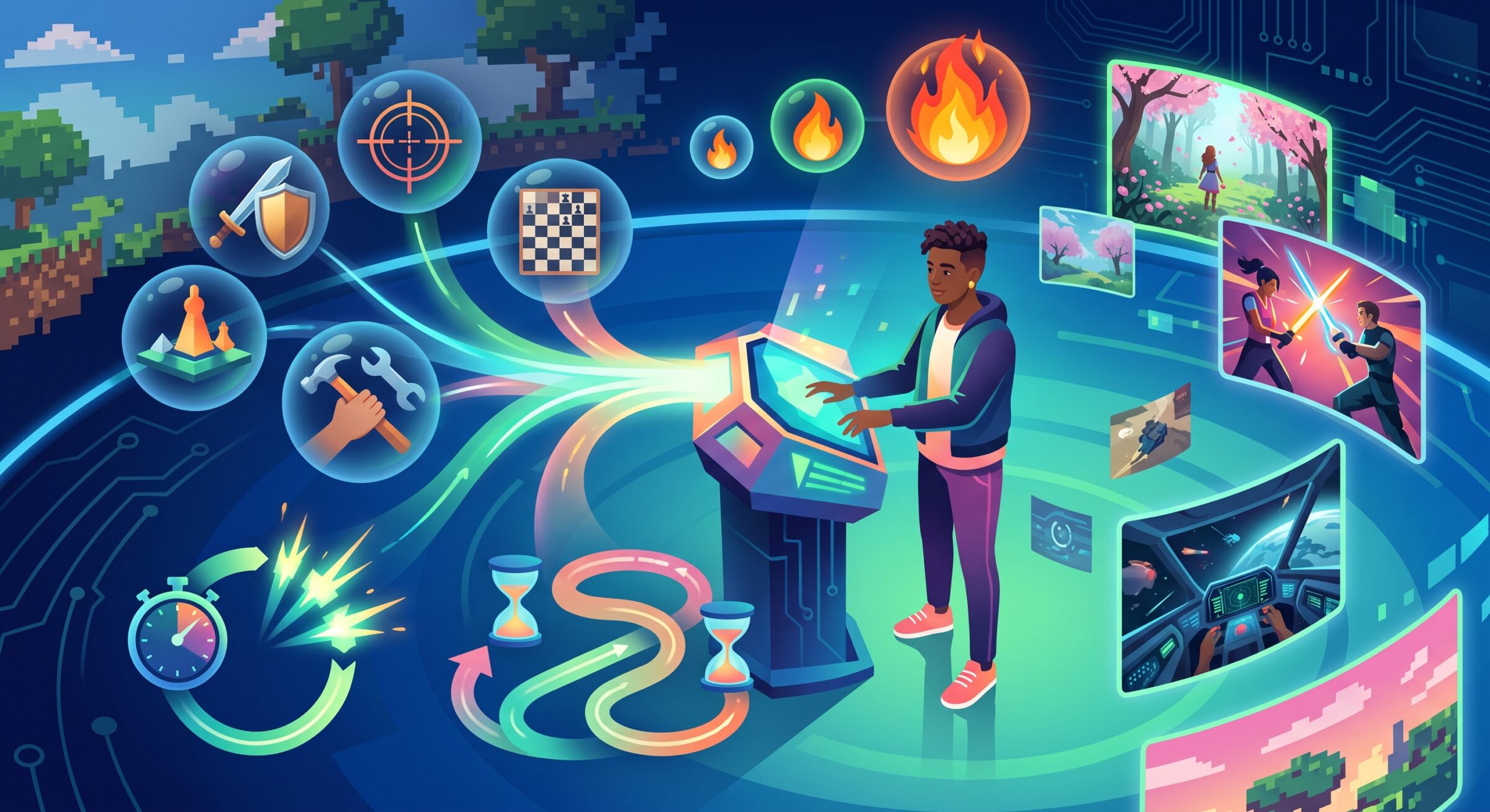 Como escolher um estilo de jogo