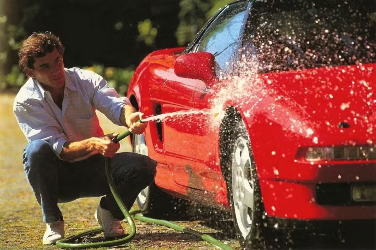 Honda de Ayrton Senna é um modelo histórico e lendário.