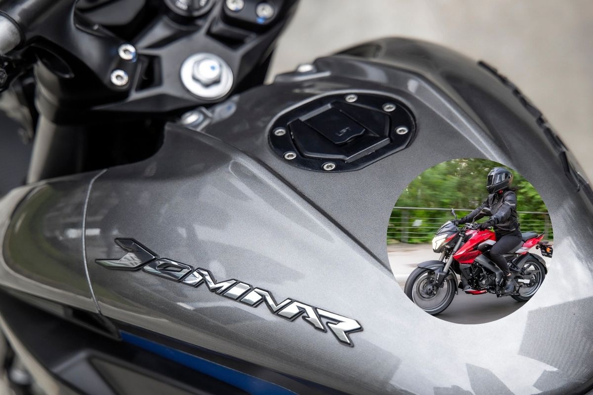 Bajaj Dominar NS160 tem alta expressiva no preço. (Imagem: Divulgação - Bajaj / Montagem - G360)