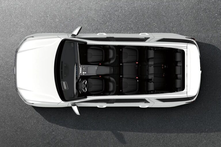 Hyundai Palisade visto de cima