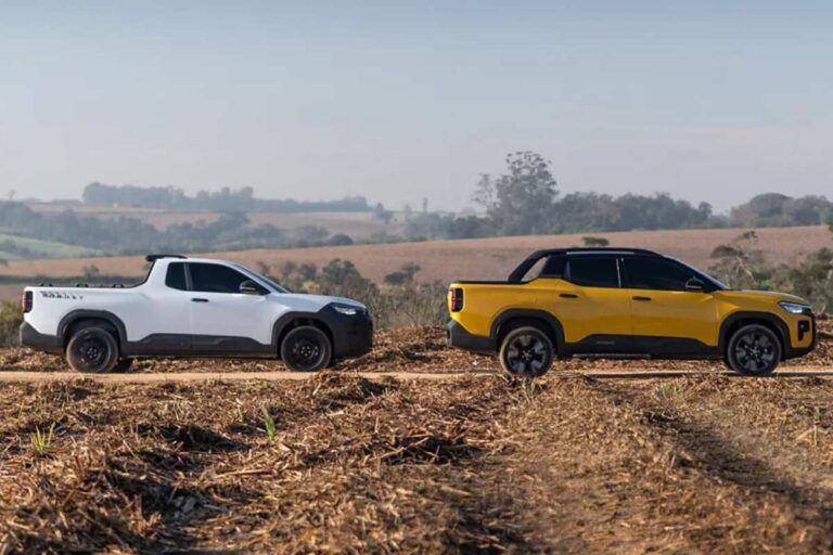 Volkswagen Tukan à frente da Saveiro