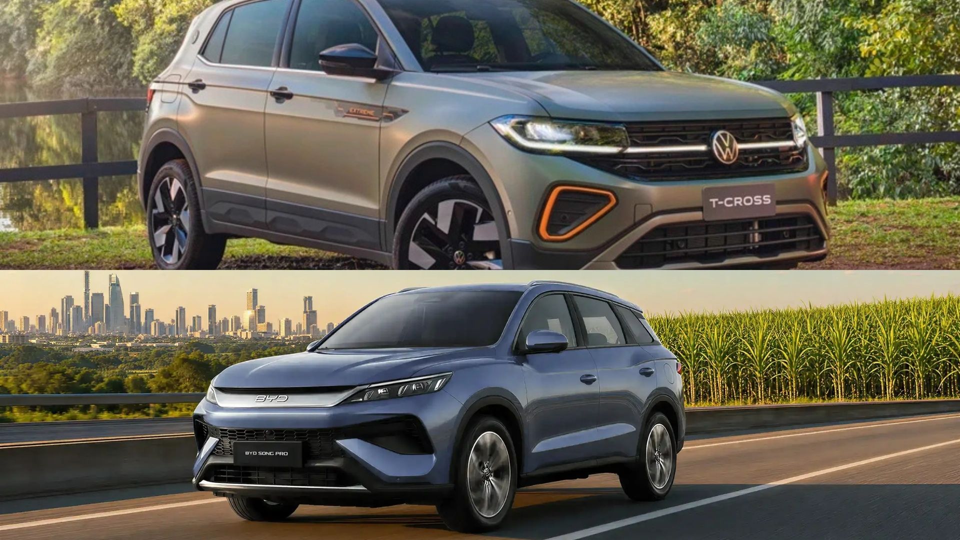 T-Cross supera BYD Song